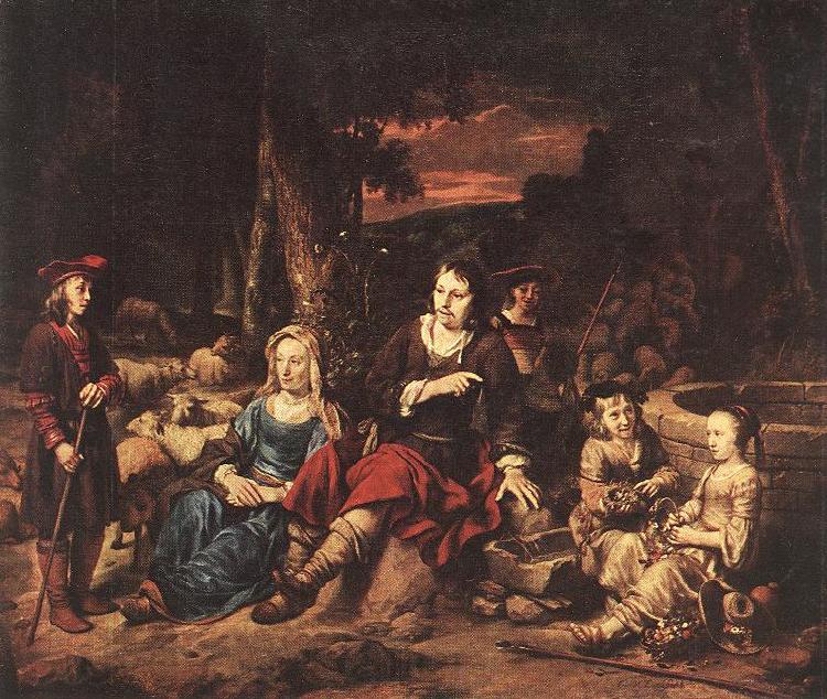 EECKHOUT, Gerbrand van den Portrait of a Family fg Norge oil painting art